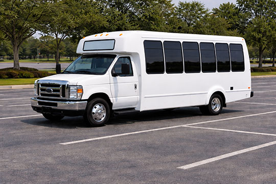 20-passenger minibus available for charter in Sterling Heights, MI