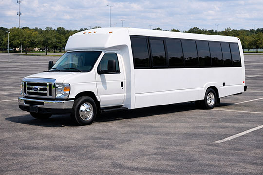 25-passenger minibus available for charter in Sterling Heights, MI